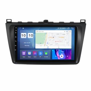 Navigatie Mazda 6 din 2008 - 2014, 8GB RAM si 128GB ROM, Ecran QLED 9 inch, Android 13, Procesor Octacore, Slot sim 4G, Sunet DSP, Wireless Carplay si Android Auto, Camera Marsarier