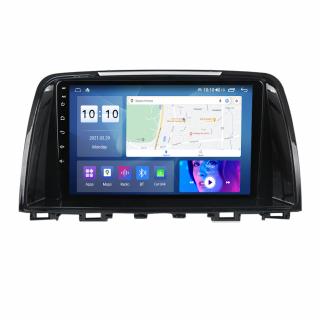 Navigatie Mazda 6 din 2012 - 2017, 8GB RAM si 128GB ROM, Ecran QLED 9 inch, Android 14, Procesor Octacore, Slot sim 4G, Sunet DSP, Wireless Carplay si Android Auto, Camera Marsarier