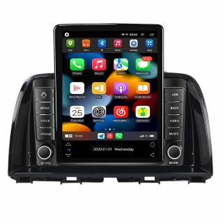 Navigatie Mazda CX5 din 2011-2017, Display TESLA 9.5 inch, 2GB RAM si 32GB ROM, Wireless Carplay si Android Auto, Procesor Octacore, Slot sim 4G, Sunet DSP, Camera Marsarier, Bluetooth, USB, Wi Fi, Ra