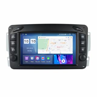 Navigatie Mercedes C Clas W203 W209 Vito Viano Vaneo CLK, 4GB RAM si 64GB ROM , Wireless Carplay si Android Auto,