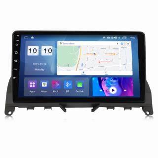 Navigatie Mercedes C Class W204 ( 2006 - 2012 ) , 4GB RAM si 64GB ROM, Ecran QLED 9 inch, Android 14, Procesor Octacore, Slot sim 4G, Sunet DSP, Wireless Carplay si Android Auto, Camera Marsarier