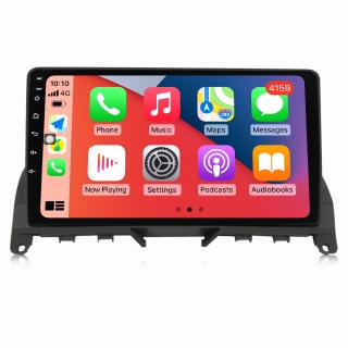 Navigatie Mercedes C Class W204, Android 14 , 4GB RAM, Octacore, Slot Sim 4G, DSP, GPS, Wi-FI, Carplay, Android Auto, USB, Bluetooth, Waze, Touchscreen, 9 inch
