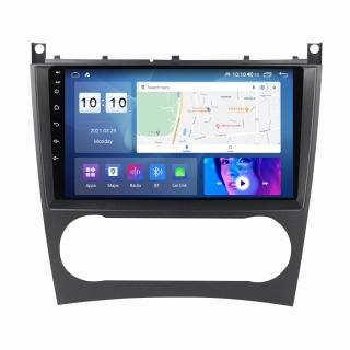 Navigatie Mercedes Clasa C W203 Facelift si CLC din 2004 - 2011, 4GB RAM si 64GB ROM, Ecran QLED 9 inch, Android 14, Procesor Octacore, Slot sim 4G, Sunet DSP, Wireless Carplay si Android Auto, Camera