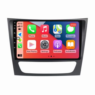 Navigatie Mercedes E Class W211 CLS W219 , 4GB RAM si 64GB ROM, Ecran QLED 9 inch, Android 13, Procesor Octacore, Slot sim 4G, Sunet DSP, Wireless Carplay si Android Auto, Camera Marsarier