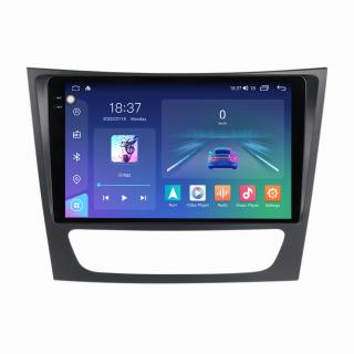 Navigatie Mercedes E Class W211 CLS W219 din 2002-2010, Rezolutie 2K, Display QLED 9.5 inch, 4GB RAM si 64GB ROM, Android, Procesor Octacore, Slot sim 4G, Sunet DSP, Wireless Carplay si Android Auto,