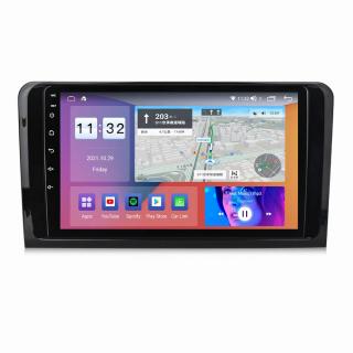 Navigatie Mercedes ML GL W164 ( 2005 - 2012 ) , 4GB RAM si 64GB ROM, Ecran QLED 9 inch, Android 13, Procesor Octacore, Slot sim 4G, Sunet DSP, Wireless Carplay si Android Auto, Camera Marsarier