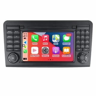 Navigatie Mercedes ML GL W164 din 2005 - 2012, 4 GB RAM si 64 GB ROM, Slot Sim 4G, Procesor Octa Core, Carplay integrat, Procesor Sunet Digital DSP, Android, Aplicatii, Usb, Wi Fi, Bluetooth