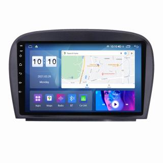 Navigatie Mercedes SL R230 SL350 SL500 SL55 SL600 SL65 din 2001 - 2011, 4GB RAM si 64GB ROM, Ecran QLED 9 inch, Android 14, Procesor Octacore, Slot sim 4G, Sunet DSP, Wireless Carplay si Android Auto,