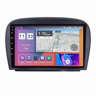 Navigatie Mercedes SL R230 SL350 SL500 SL55 SL600 SL65 din 2001 - 2011, 8GB RAM si 128GB ROM, Ecran QLED 9 inch, Android 13, Procesor Octacore, Slot sim 4G, Sunet DSP, Wireless Carplay si Android Auto