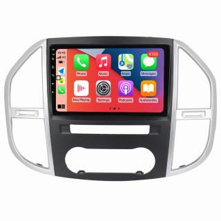 Navigatie Mercedes Vito din 2014-2020,  Android 14 , 4GB RAM, Octacore, Slot Sim 4G, DSP, GPS, Wi-FI, Carplay, Android Auto, USB, Bluetooth, Waze, Touchscreen, 9 inch