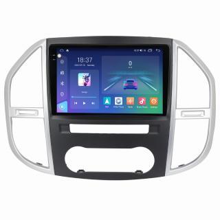 Navigatie Mercedes Vito din 2014-2020, Rezolutie 2K, Ecran QLED 10.5 inch, 8GB RAM si 128GB ROM, Android, Procesor Octacore, Slot sim 4G, Sunet DSP, Wireless Carplay si Android Auto