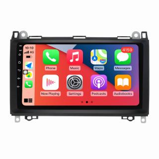 Navigatie Mercedes Vito Sprinter Viano A B Class VW Crafter, Android 14 , 4GB RAM, Octacore, Slot Sim 4G, DSP, GPS, Wi-FI, Carplay, Android Auto, USB, Bluetooth, Waze, Touchscreen, 9 inch