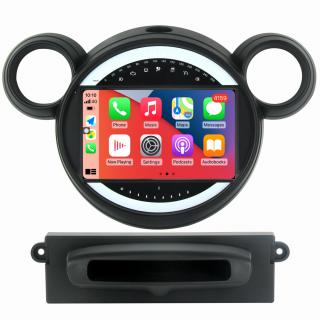 Navigatie Mini Cooper Countryman din 2007-2014, 4GB RAM si 32GB ROM, Display QLED 9 inch, Wireless Carplay si Android Auto, Procesor Octacore, Slot sim 4G, Sunet DSP, Camera Marsarier, Bluetooth, USB,