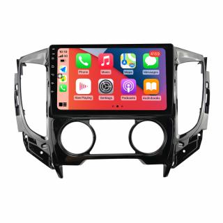 Navigatie Mitsubishi L200 din 2014-2020,  Android 14 , 4GB RAM, Octacore, Slot Sim 4G, DSP, GPS, Wi-FI, Carplay, Android Auto, USB, Bluetooth, Waze, Touchscreen, 9 inch