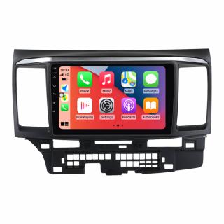 Navigatie Mitsubishi Lancer din 2007 - 2012,  Android 14 , 4GB RAM, Octacore, Slot Sim 4G, DSP, GPS, Wi-FI, Carplay, Android Auto, USB, Bluetooth, Waze, Touchscreen, 9 inch