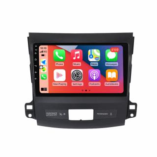 Navigatie Mitsubishi Outlander din 2006-2014, 4GB RAM si 32GB ROM, Display QLED 9 inch, Wireless Carplay si Android Auto, Procesor Octacore, Slot sim 4G, Sunet DSP, Camera Marsarier, Bluetooth, USB, W