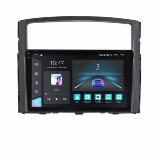 Navigatie Mitsubishi Pajero din 2006-2014, Rezolutie 2K, Display QLED 9.5 inch, 4GB RAM si 64GB ROM, Android, Procesor Octacore, Slot sim 4G, Sunet DSP, Wireless Carplay si Android Auto, Camera Marsar