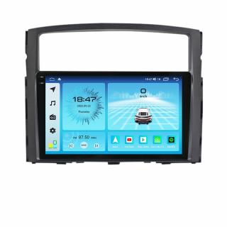 Navigatie Mitsubishi Pajero Montero V31 Cheetah, Rezolutie 2K, Display QLED 9.5 inch, 4GB RAM si 64GB ROM, Android, Procesor Octacore, Slot sim 4G, Sunet DSP, Wireless Carplay si Android Auto, Camera