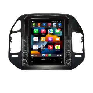 Navigatie Mitsubishi Pajero V73 din 1997 - 2011, Display TESLA 9.5 inch, 2GB RAM si 32GB ROM, Wireless Carplay si Android Auto, Procesor Octacore, Slot sim 4G, Sunet DSP, Camera Marsarier, Bluetooth,