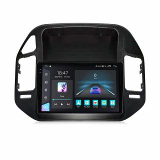 Navigatie Mitsubishi Pajero V73 din 1997 - 2011, Rezolutie 2K, Ecran QLED 9.5 inch, 8GB RAM si 128GB ROM, Android, Procesor Octacore, Slot sim 4G, Sunet DSP, Wireless Carplay