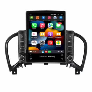 Navigatie Nissan Juke din 2010-2017, Display TESLA 9.5 inch, 2GB RAM si 32GB ROM, Wireless Carplay si Android Auto, Procesor Octacore, Slot sim 4G, Sunet DSP, Camera Marsarier, Bluetooth, USB, Wi Fi,