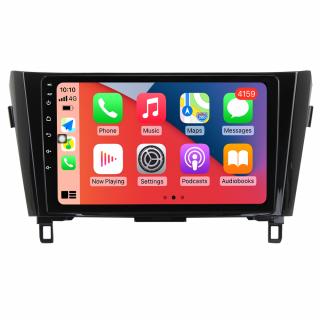 Navigatie Nissan Qashqai Xtrail din 2013-2018, NAVIGPS, 4GB RAM si 32GB ROM, Display QLED 9 inch, Wireless Carplay si Android Auto, Procesor Octacore, Slot sim 4G, Sunet DSP, Camera