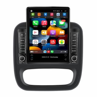 Navigatie Opel Vivaro din 2014 - 2018, Ecran TESLA 9.5 inch, 4 GB RAM si 64 GB ROM, Slot Sim 4G, Procesor Octa Core, Carplay integrat, Procesor Sunet Digital DSP, Android, Aplicatii