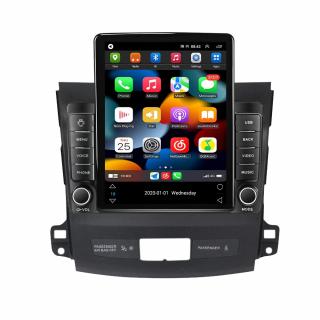 Navigatie pentru Mitsubishi Outlander din 2006 - 2014, Ecran TESLA 9.7 inch, 4 GB RAM si 64 GB ROM, Slot Sim 4G, Procesor Octa Core, Carplay integrat, Procesor Sunet Digital DSP, Android, Aplicatii, U