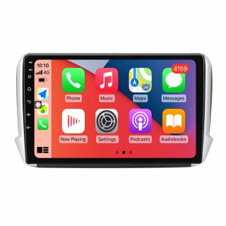 Navigatie Peugeot 208 2008 din 2012-2020, Android 14 , 4GB RAM, Octacore, Slot Sim 4G, DSP, GPS, Wi-FI, Carplay, Android Auto, USB, Bluetooth, Waze, Touchscreen, 9 inch
