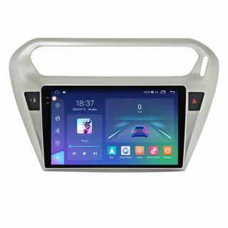Navigatie Peugeot 301 din 2012-2016, Rezolutie 2K, Ecran QLED 9.5 inch, 8GB RAM si 128GB ROM, Android, Procesor Octacore, Slot sim 4G, Sunet DSP, Wireless Carplay