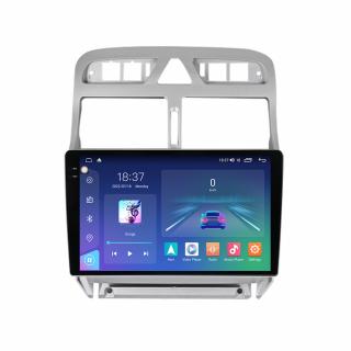 Navigatie Peugeot 307 din 2002-2013, Rezolutie 2K, Ecran QLED 9.5 inch, 8GB RAM si 128GB ROM, Android, Procesor Octacore, Slot sim 4G, Sunet DSP, Wireless Carplay si Android Auto