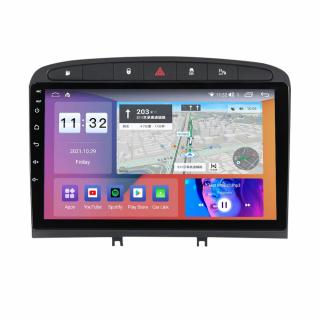 Navigatie Peugeot 308 408 ( 2008 - 2020 ) , 4GB RAM si 64GB ROM, Ecran QLED 9 inch, Android 14, Procesor Octacore, Slot sim 4G, Sunet DSP, Wireless Carplay si Android Auto, Camera Marsarier