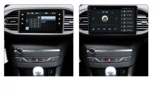 Navigatie Peugeot 308 din 2013-2017, Android 14 , 4GB RAM, Octacore, Slot Sim 4G, DSP, GPS, Wi-FI, Carplay, Android Auto, USB, Bluetooth, Waze, Touchscreen, 9 inch