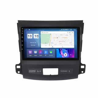 Navigatie Peugeot 4007 si Citroen C Crosser din 2007 - 2012, 8GB RAM si 128GB ROM, Ecran QLED 9 inch, Android 14, Procesor Octacore, Slot sim 4G, Sunet DSP, Wireless Carplay si Android Auto, Camera Ma