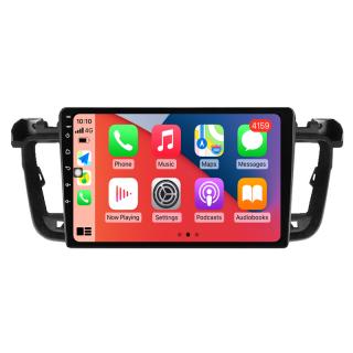 Navigatie Peugeot 508 ( 2010 - 2018 ) , 4GB RAM si 64GB ROM, Ecran QLED 9 inch, Android 14, Procesor Octacore, Slot sim 4G, Sunet DSP, Wireless Carplay si Android Auto, Camera Marsarier