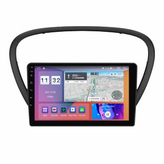 Navigatie Peugeot 607 din 2004-2010,  Android 14 , 4GB RAM, Octacore, Slot Sim 4G, DSP, GPS, Wi-FI, Carplay, Android Auto, USB, Bluetooth, Waze, Touchscreen, 9 inch