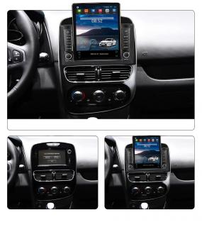 Navigatie Renault Clio 3 din 2006-2019, Display TESLA 9.5 inch, 2GB RAM si 32GB ROM, Wireless Carplay si Android Auto, Procesor Octacore, Slot sim 4G, Sunet DSP, Camera Marsarier, Bluetooth, USB, Wi F