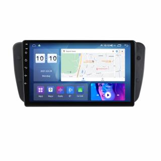 Navigatie Seat Ibiza din 2008 - 2016, 8GB RAM si 128GB ROM, Ecran QLED 9 inch, Android 14, Procesor Octacore, Slot sim 4G, Sunet DSP, Wireless Carplay si Android Auto, Camera Marsarier