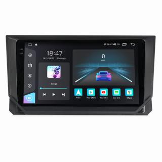 Navigatie Seat Ibiza din 2017-2020, Rezolutie 2K, Display QLED 9.5 inch, 4GB RAM si 64GB ROM, Android, Procesor Octacore, Slot sim 4G, Sunet DSP, Wireless Carplay si Android Auto, Camera Marsarier, US