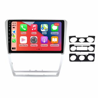 Navigatie Skoda Octavia 2 din 2008 - 2013, Ecran 10 inch , 4GB RAM si 64GB ROM, Ecran QLED 10 inch, Android 14, Procesor Octacore, Slot sim 4G, Sunet DSP, Wireless Carplay si Android Auto, Camera Mars