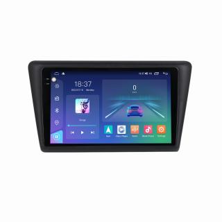 Navigatie Skoda Rapid din 2013-2018, Rezolutie 2K, Display QLED 9.5 inch, 4GB RAM si 64GB ROM, Android, Procesor Octacore, Slot sim 4G, Sunet DSP, Wireless Carplay si Android Auto, Camera Marsarier, U