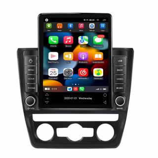 Navigatie Skoda Yeti 5L din 2009 - 2014, Display TESLA 9.5 inch, 2GB RAM si 32GB ROM, Wireless Carplay si Android Auto, Procesor Octacore, Slot sim 4G, Sunet DSP, Camera Marsarier, Bluetooth, USB, Wi