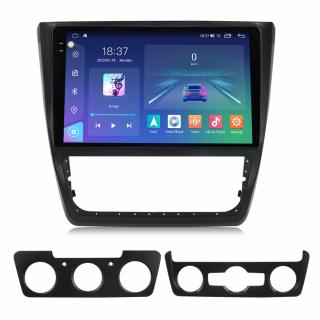 Navigatie Skoda Yeti 5L din 2009 - 2014, Rezolutie 2K, Ecran QLED 9.5 inch, 8GB RAM si 128GB ROM, Android, Procesor Octacore, Slot sim 4G, Sunet DSP, Wireless Carplay