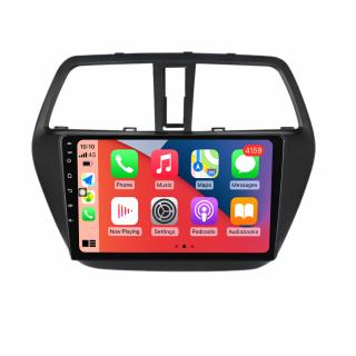 Navigatie Suzuki S Cross din 2012-2017,  Android 14 , 4GB RAM, Octacore, Slot Sim 4G, DSP, GPS, Wi-FI, Carplay, Android Auto, USB, Bluetooth, Waze, Touchscreen, 9 inch