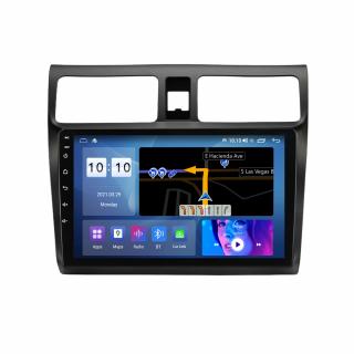 Navigatie Suzuki Swift din 2003 - 2010, 4GB RAM si 64GB ROM, Ecran QLED 9 inch, Android 13, Procesor Octacore, Slot sim 4G, Sunet DSP, Wireless Carplay si Android Auto, Camera Marsarier