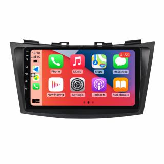 Navigatie Suzuki Swift din 2010-2017, 4GB RAM si 32GB ROM, Display QLED 9 inch, Wireless Carplay si Android Auto, Procesor Octacore, Slot sim 4G, Sunet DSP, Camera Marsarier, Bluetooth, USB, Wi Fi, Ra