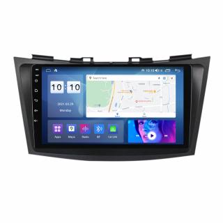 Navigatie Suzuki Swift din 2010 - 2017, 8GB RAM si 128GB ROM, Ecran QLED 9 inch, Android 14, Procesor Octacore, Slot sim 4G, Sunet DSP, Wireless Carplay si Android Auto, Camera Marsarier