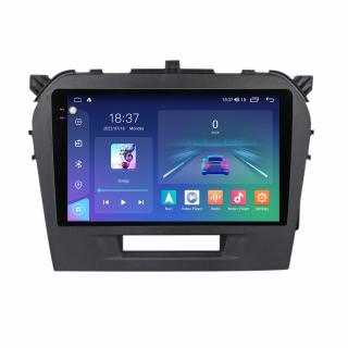 Navigatie Suzuki Vitara din 2005-2015, Rezolutie 2K, Display QLED 9.5 inch, 4GB RAM si 64GB ROM, Android, Procesor Octacore, Slot sim 4G, Sunet DSP, Wireless Carplay si Android Auto, Camera Marsarier,