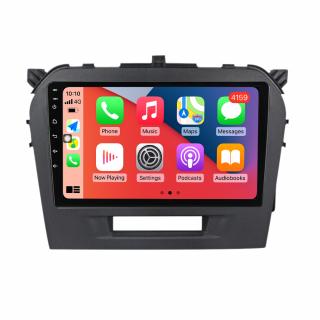 Navigatie Suzuki Vitara din 2014-2019,  Android 14 , 4GB RAM, Octacore, Slot Sim 4G, DSP, GPS, Wi-FI, Carplay, Android Auto, USB, Bluetooth, Waze, Touchscreen, 9 inch