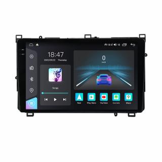 Navigatie Toyota Corolla Auris din 2017-2019, Rezolutie 2K, Display QLED 9.5 inch, 4GB RAM si 64GB ROM, Android, Procesor Octacore, Slot sim 4G, Sunet DSP, Wireless Carplay si Android Auto, Camera Mar